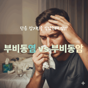 부비동염 vs 부비동암