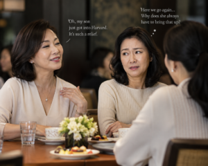 관계다이어트, 자랑하는 친구